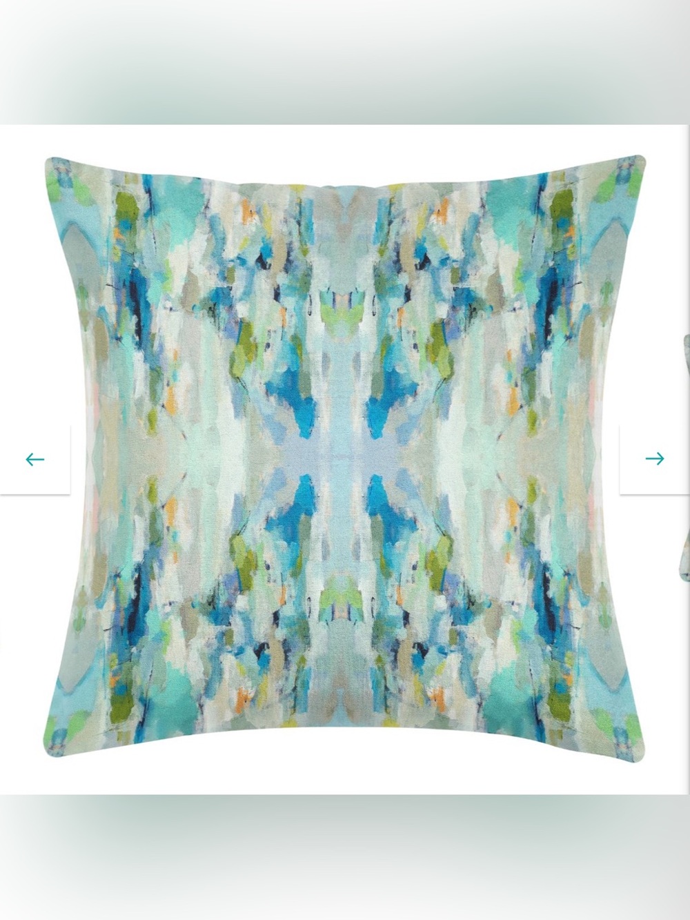 Laura Park Winter Green Decorative Pillow